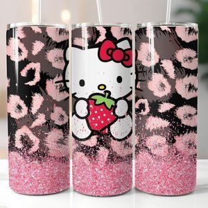 Hello‎ Kitty 20oz Tumbler with Straw & Lid